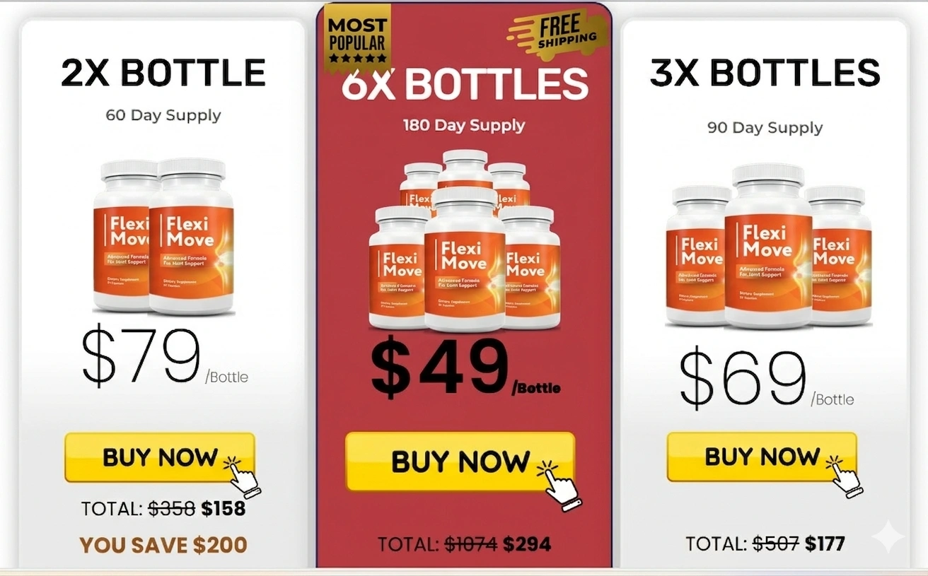 Flexi Move  Pricing Details